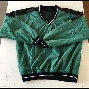 Nike golf vintage windbreaker green Medium